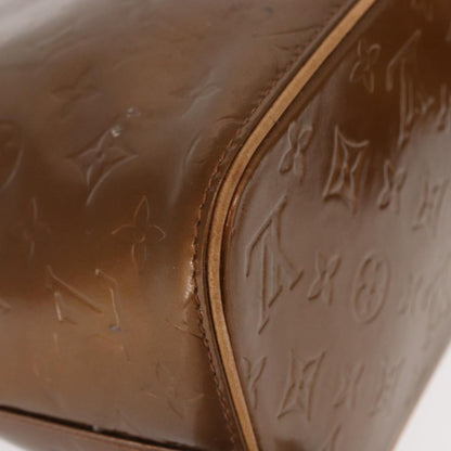 Louis Vuitton Houston Handbag Monogram Vernis, BROWN, PATENT_LEATHER, Handbag
