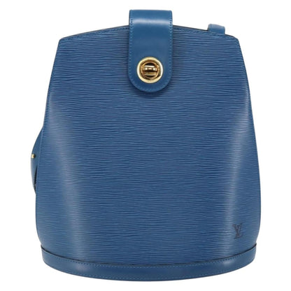 Louis Vuitton Cluny Shoulder Bag Epi Leather, BLUE, LEATHER, Shoulder bag