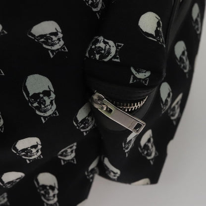 Saint Laurent City Backpack Canvas, BLACK, CANVAS, Backpack