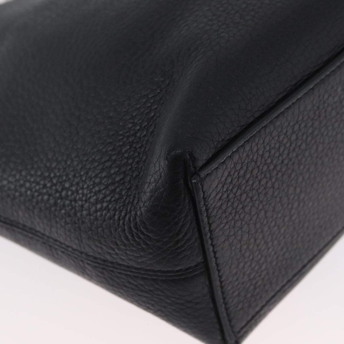 Valentino Garavani Rockstud Shopper Tote Leather, BLACK, LEATHER, Tote bag