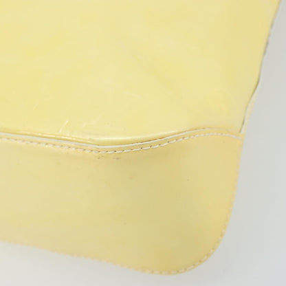 Louis Vuitton Brentwood Handbag Monogram Vernis, YELLOW, PATENT_LEATHER, Tote bag