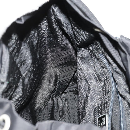 Prada Sac à dos Re-nylon nylon, BLACK, NYLON, Backpack