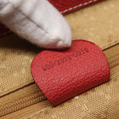 Gucci Bamboo Tassel Backpack Suede, RED, SUEDE, Backpack