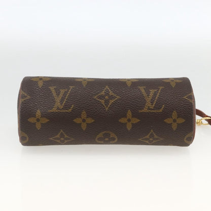 Louis Vuitton Papillon Pochette Monogram Canvas, BROWN, CANVAS, Clutche & pouche
