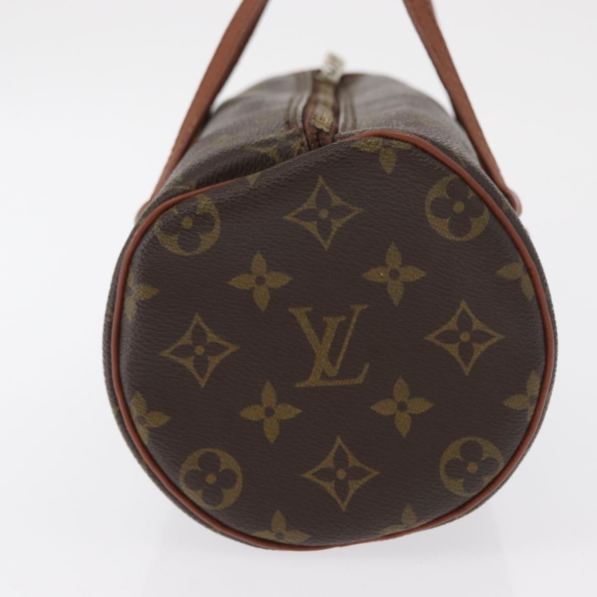 Louis Vuitton Papillon Handbag Monogram Canvas, BROWN, CANVAS, Handbag