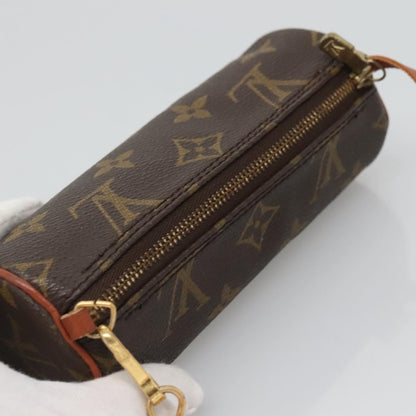 Louis Vuitton Papillon Pochette Monogram Canvas, BROWN, CANVAS, Clutche & pouche