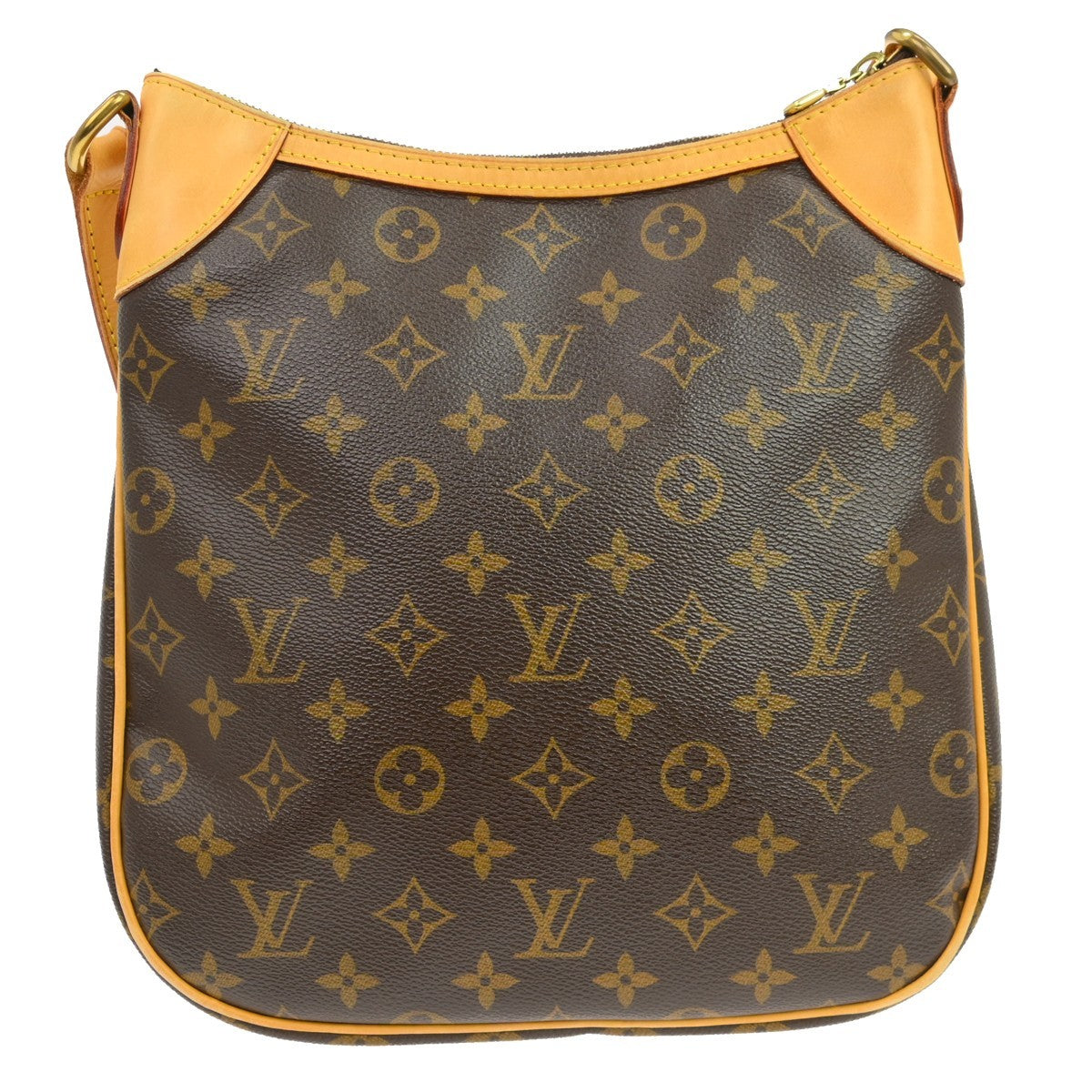 Louis Vuitton Odeon Handbag Monogram Canvas, Brown, Canvas, Shoulder Bag