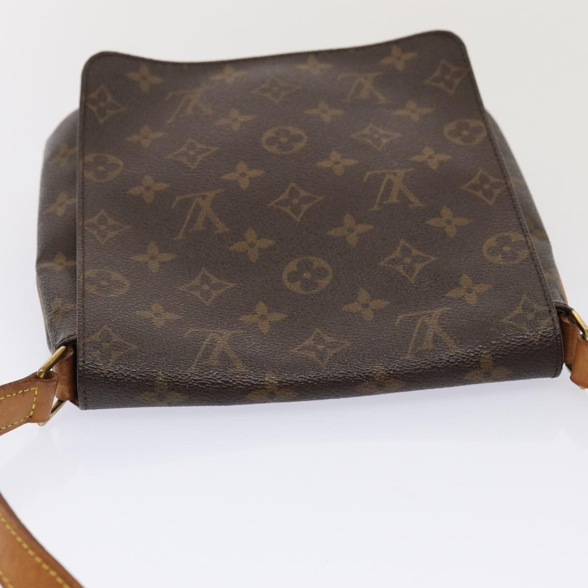 Louis Vuitton Musette Handbag Monogram Canvas, BROWN, CANVAS, Shoulder bag