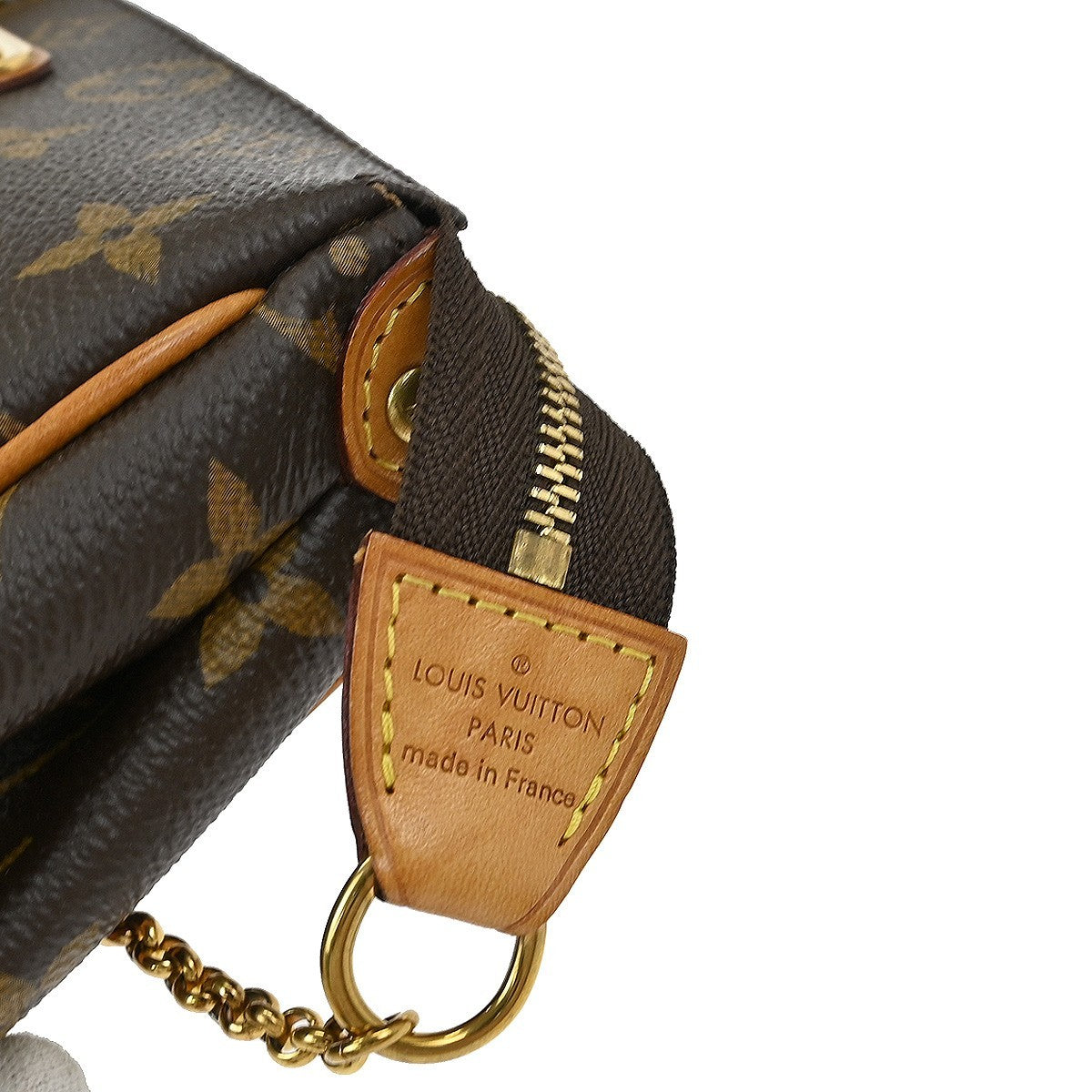 Louis Vuitton Eva Handbag Monogram Canvas, BROWN, CANVAS, Clutche & pouche