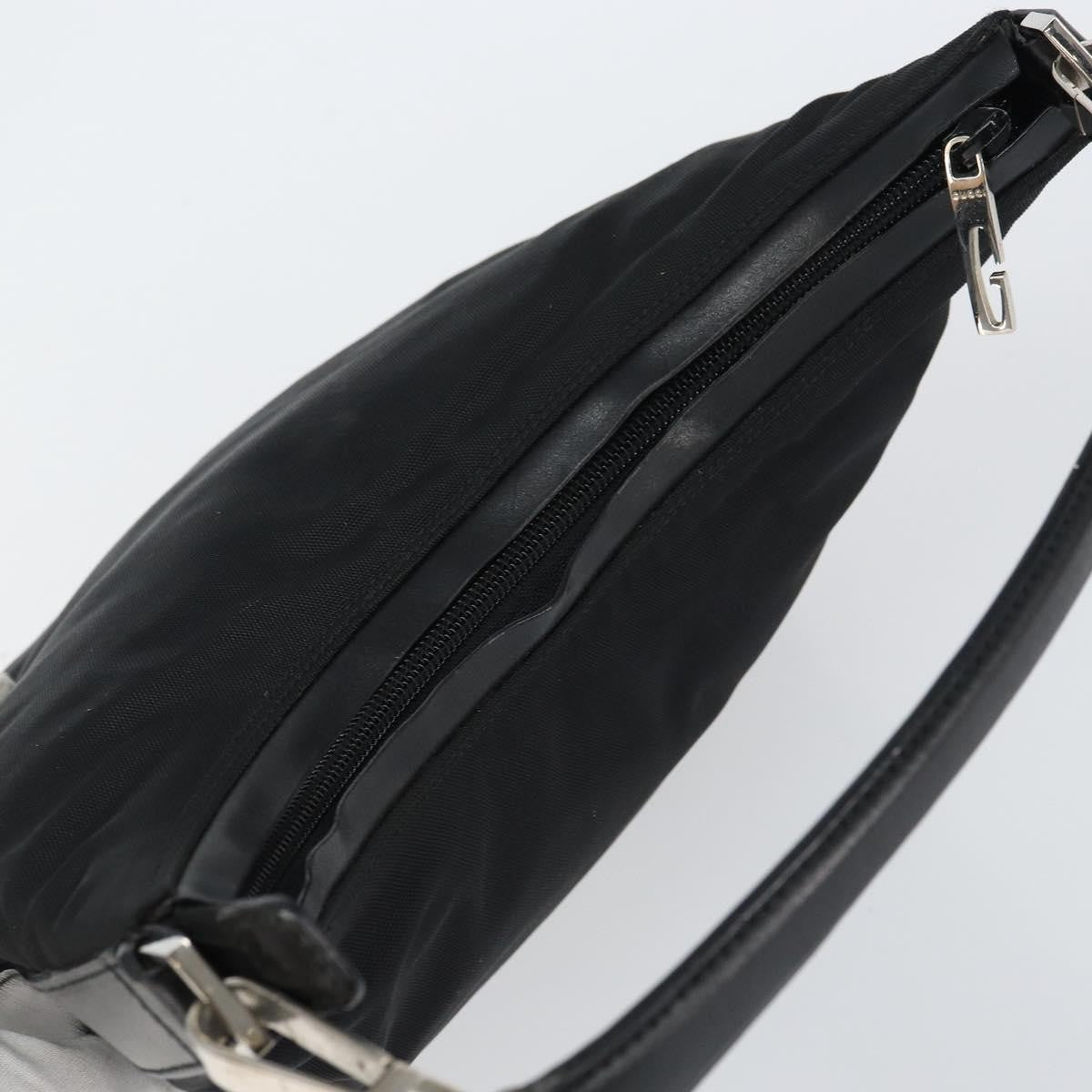 Gucci Zip Hobo Nylon, BLACK, NYLON, Shoulder bag
