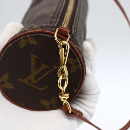 Louis Vuitton Papillon Pochette Monogram Canvas, BROWN, CANVAS, Clutche & pouche