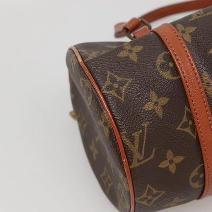 Louis Vuitton Papillon Handbag Monogram Canvas, BROWN, CANVAS, Handbag