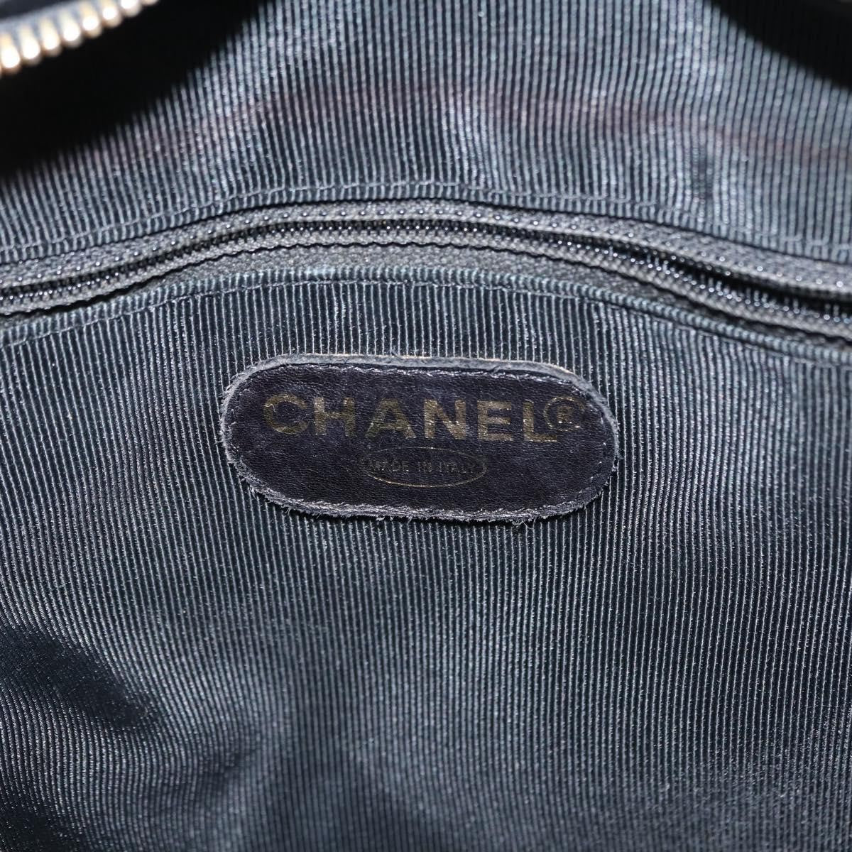 Chanel Coco Mark Patent Leather, BLACK, PATENT_LEATHER, Shoulder bag