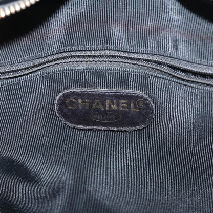 Chanel Coco Mark Patent Leather, BLACK, PATENT_LEATHER, Shoulder bag