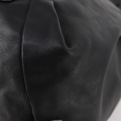 Versace Vintage Shoulder Bag Leather, BLACK, LEATHER, Shoulder bag