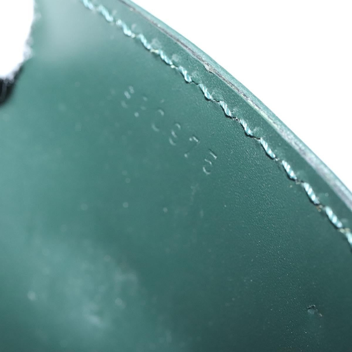 Louis Vuitton Garment Cover Taiga Leather, GREEN, LEATHER, Travel bag