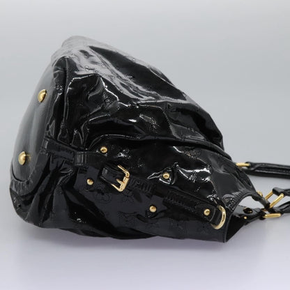 Louis Vuitton Surya Tote bag Mahina Patent Leather, BLACK, PATENT_LEATHER, Shoulder bag