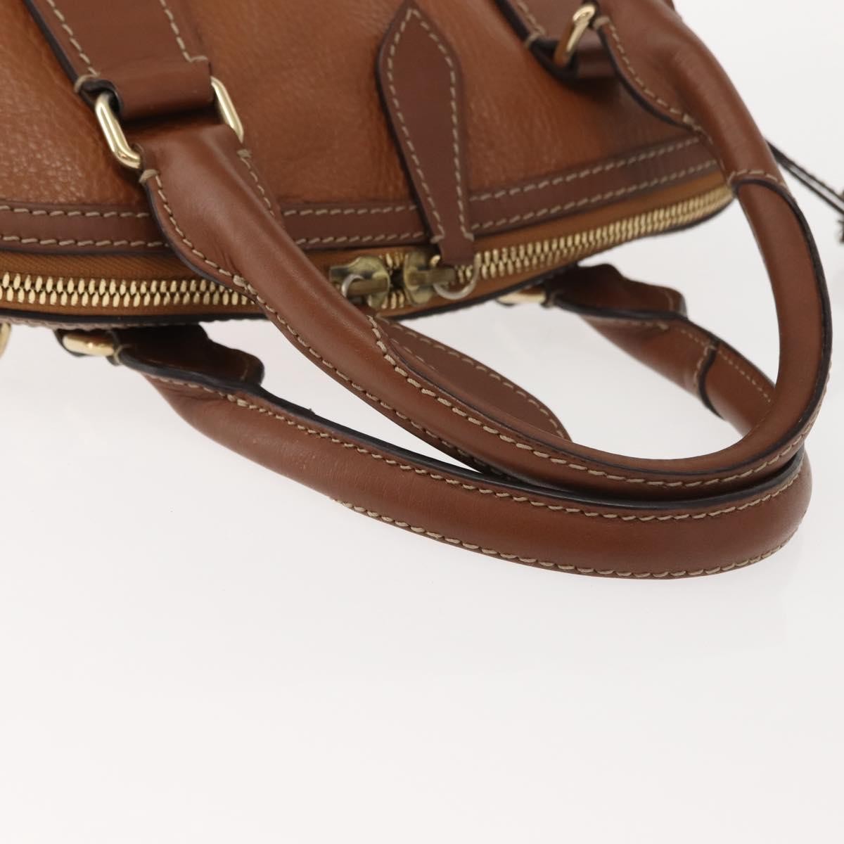 Burberry Orchard Bag Smooth Leather, BROWN, LEATHER, Handbag