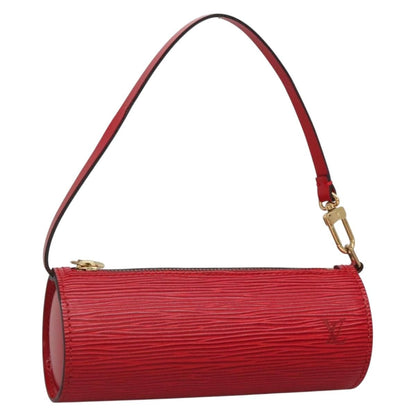 Louis Vuitton Soufflot Pochette Epi Leather, RED, LEATHER, Clutche & pouche