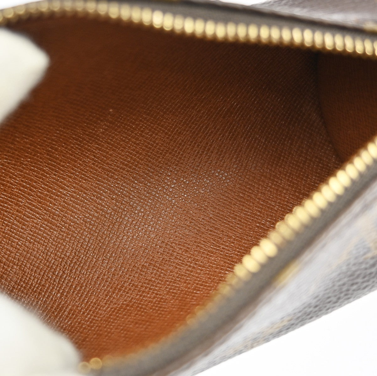 Louis Vuitton Papillon Pochette Monogram Canvas, BROWN, CANVAS, Clutche & pouche
