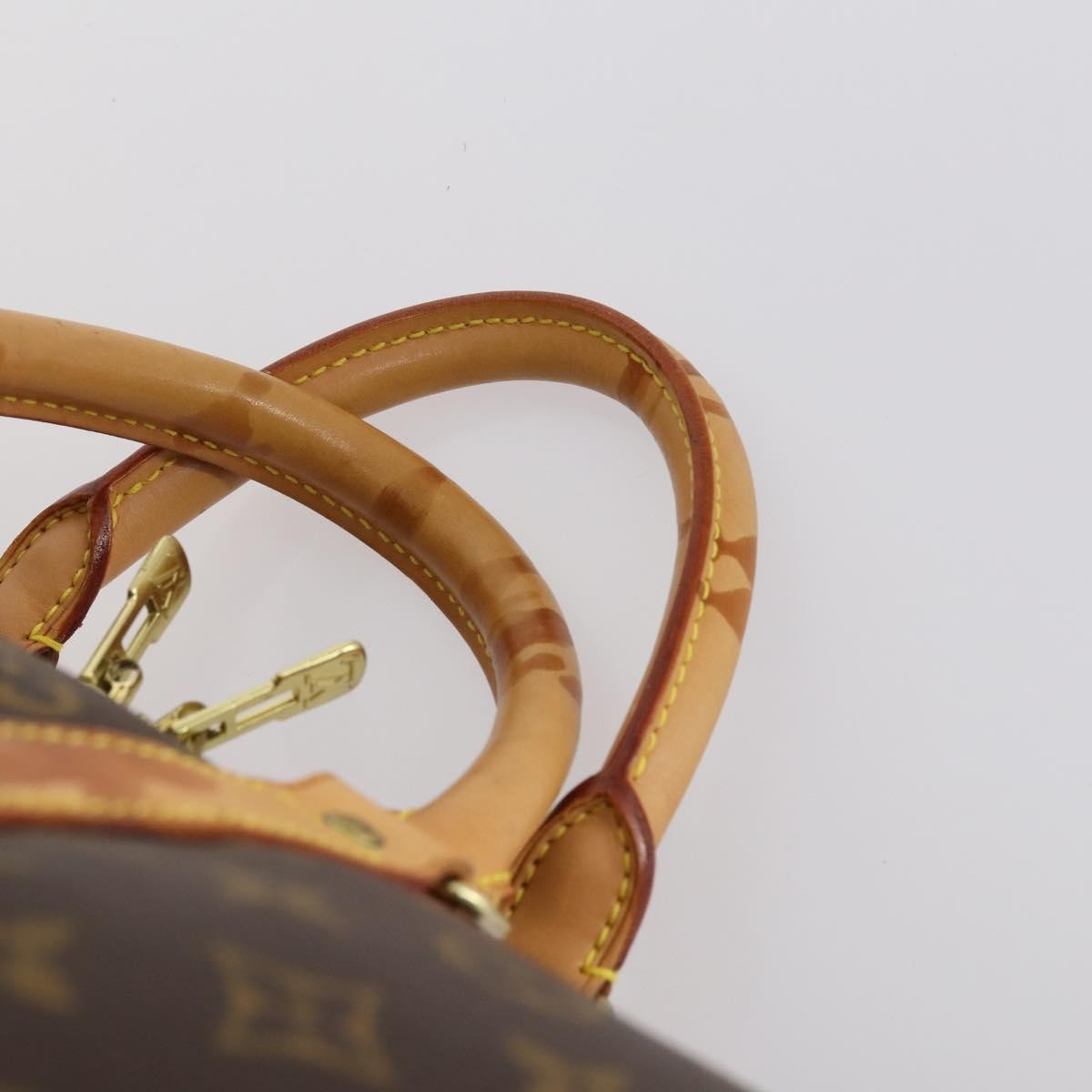 Louis Vuitton Keepall Bandouliere Bag Monogram Canvas, BROWN, CANVAS, Travel bag