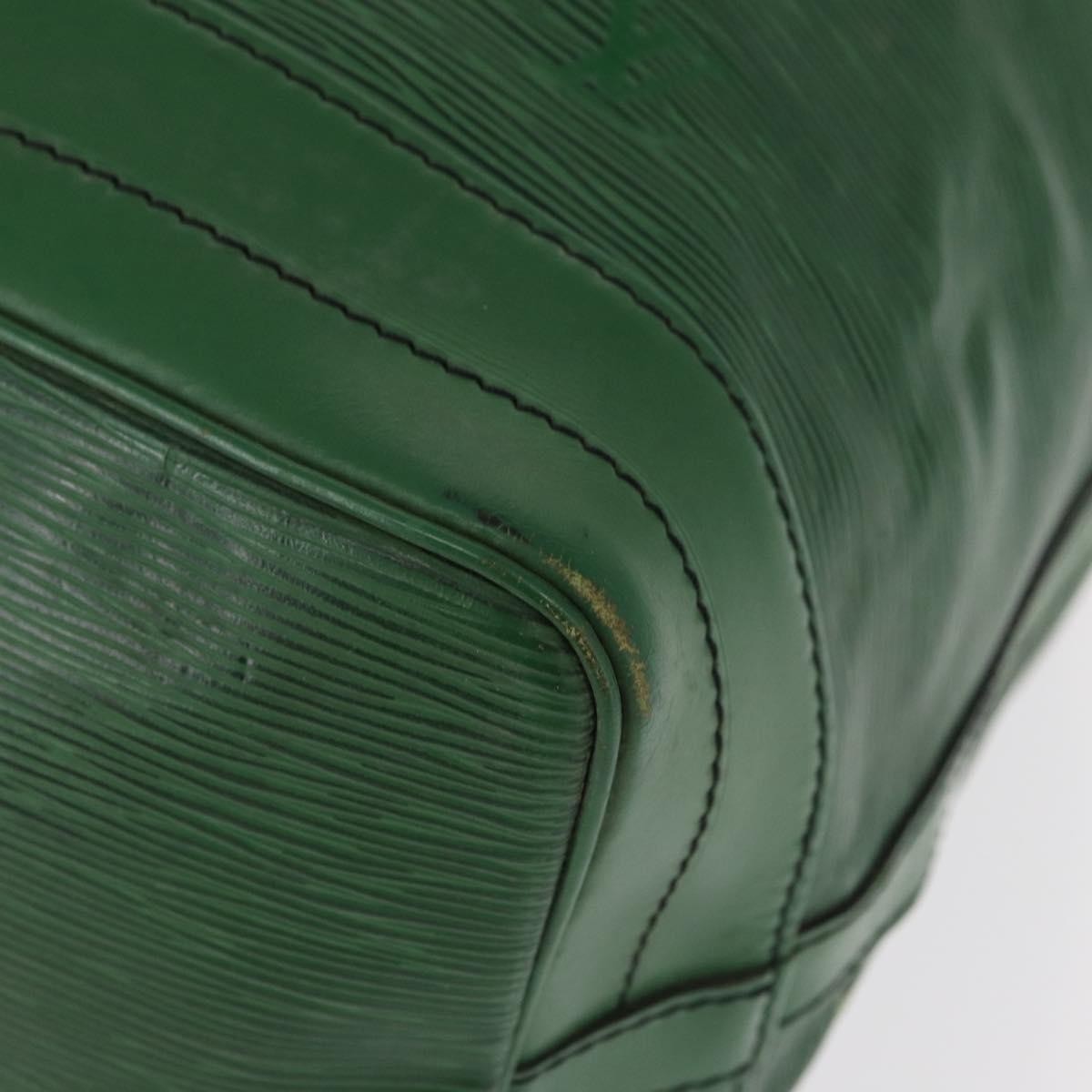 Louis Vuitton Noe Handbag Epi Leather, GREEN, LEATHER, Shoulder bag