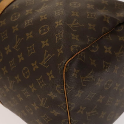 Louis Vuitton Keepall Bag Monogram Canvas, BROWN, CANVAS, Travel bag