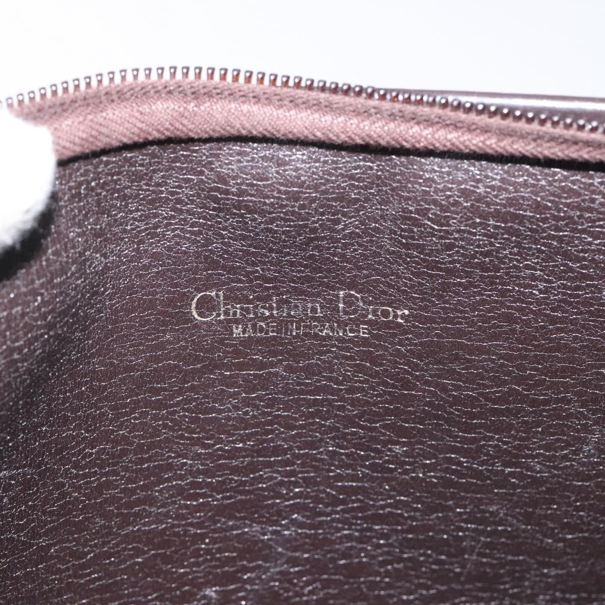 Christian Dior Vintage Trotter Shoulder Bag Canvas, BROWN, CANVAS, Shoulder bag
