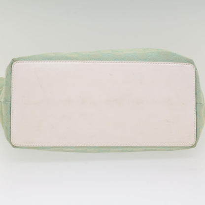 Gucci Vintage Bucket Shopping Tote GG Canvas, BLUE, CANVAS, Tote bag