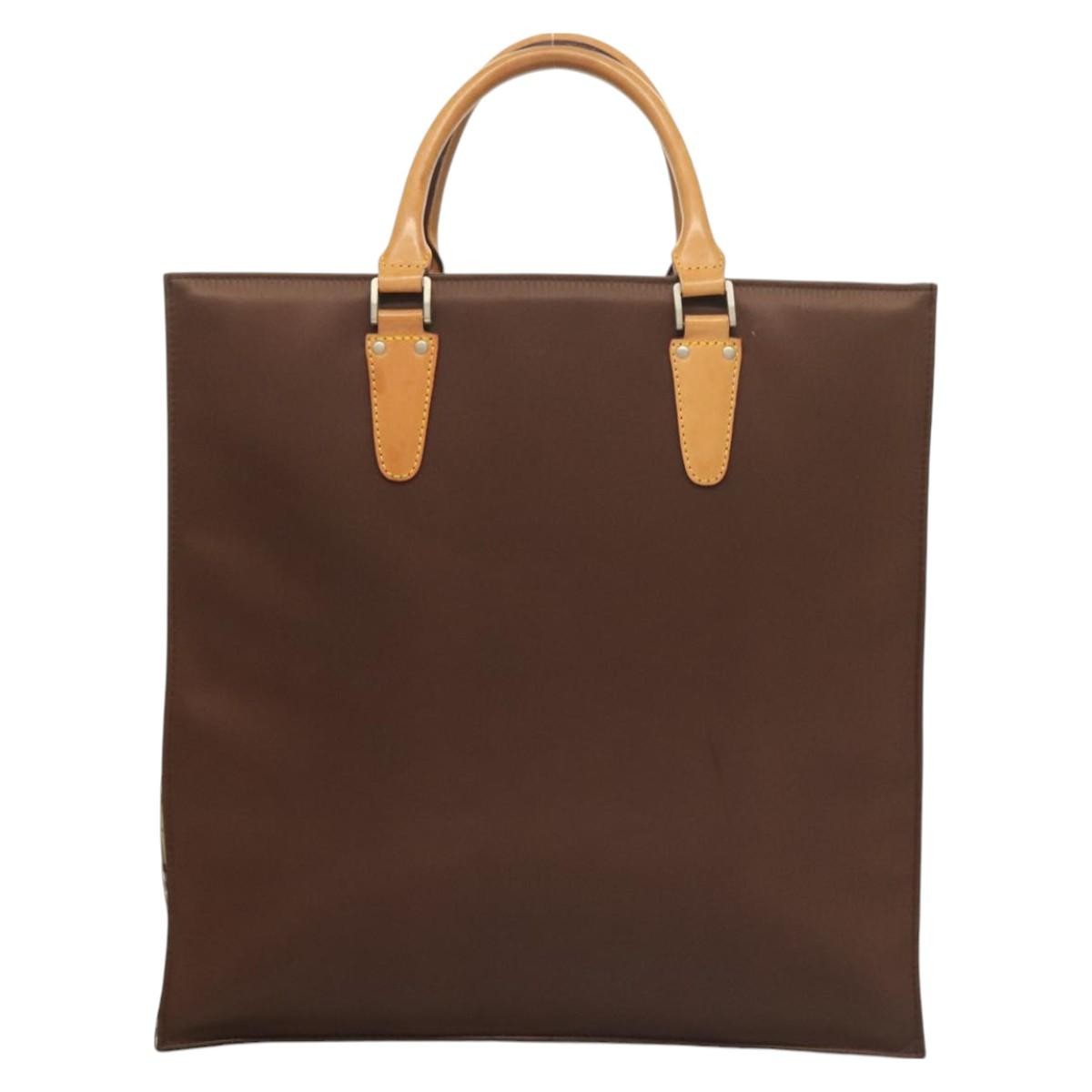 Burberry Nova Check Tote Nylon, BROWN, NYLON, Tote bag