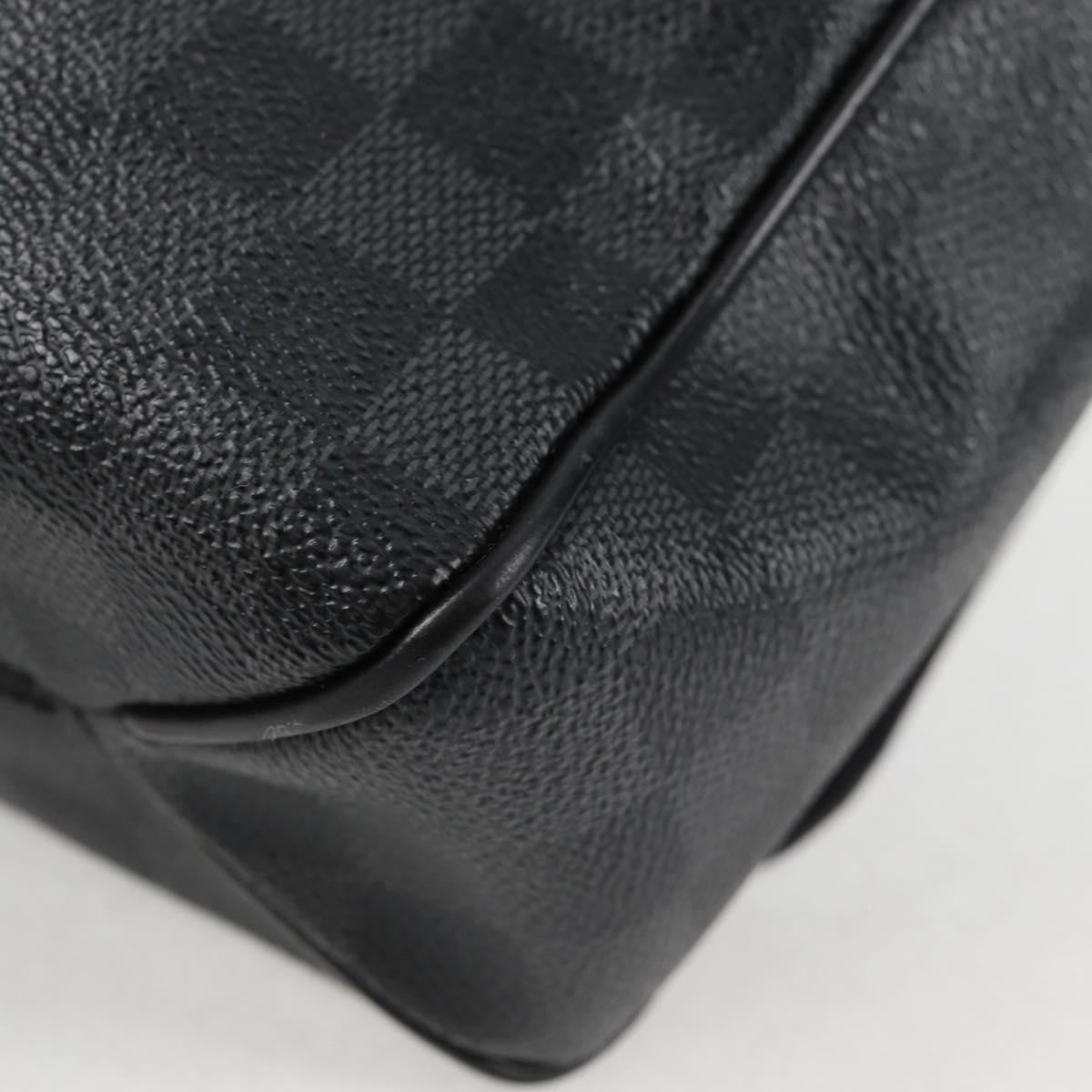 Louis Vuitton District Messenger Bag Damier Graphite, BLACK, CANVAS, Shoulder bag