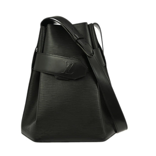 Louis Vuitton Vintage Sac d'Epaule Handbag Epi Leather, Black, Leather, Shoulder Bag