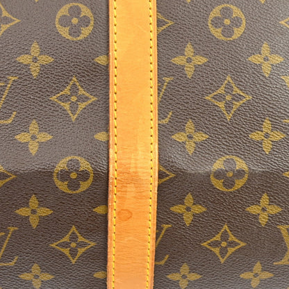Louis Vuitton Keepall Bag Monogram Canvas, Brown, Canvas, Travel Bag