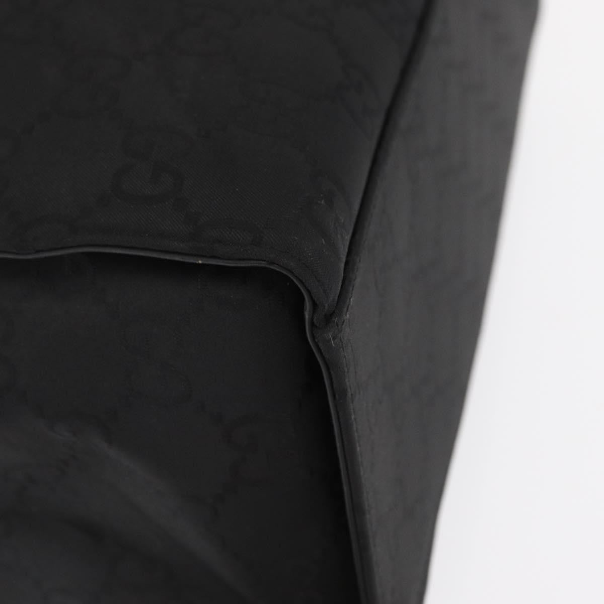 Gucci Bamboo tote bag Canvas, BLACK, CANVAS, Tote bag