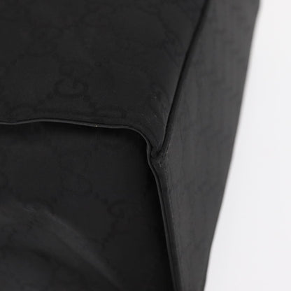Gucci Bamboo tote bag Canvas, BLACK, CANVAS, Tote bag