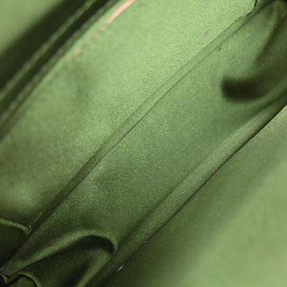 Bottega Veneta Vintage handbag Satin, GREEN, SATIN, Handbag
