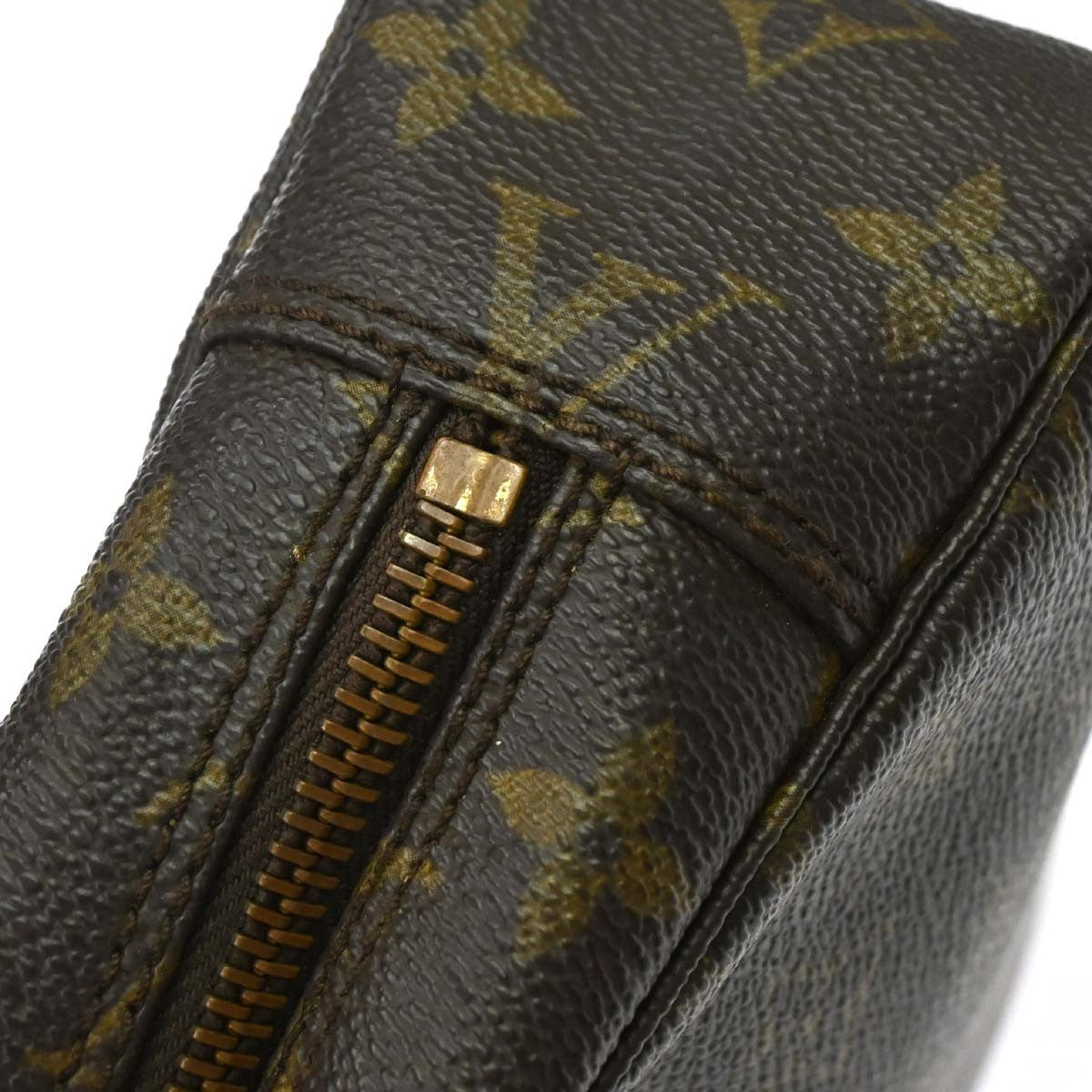 Louis Vuitton Trousse Toilette Monogram Canvas, Brown, Canvas, Clutch