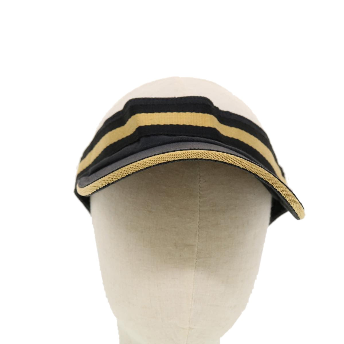 Gucci Sun Visor Canvas, BLACK, CANVAS, Head accessory
