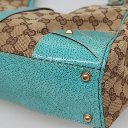 Gucci Joy Bardot Hobo GG Canvas, BEIGE, CANVAS, Handbag
