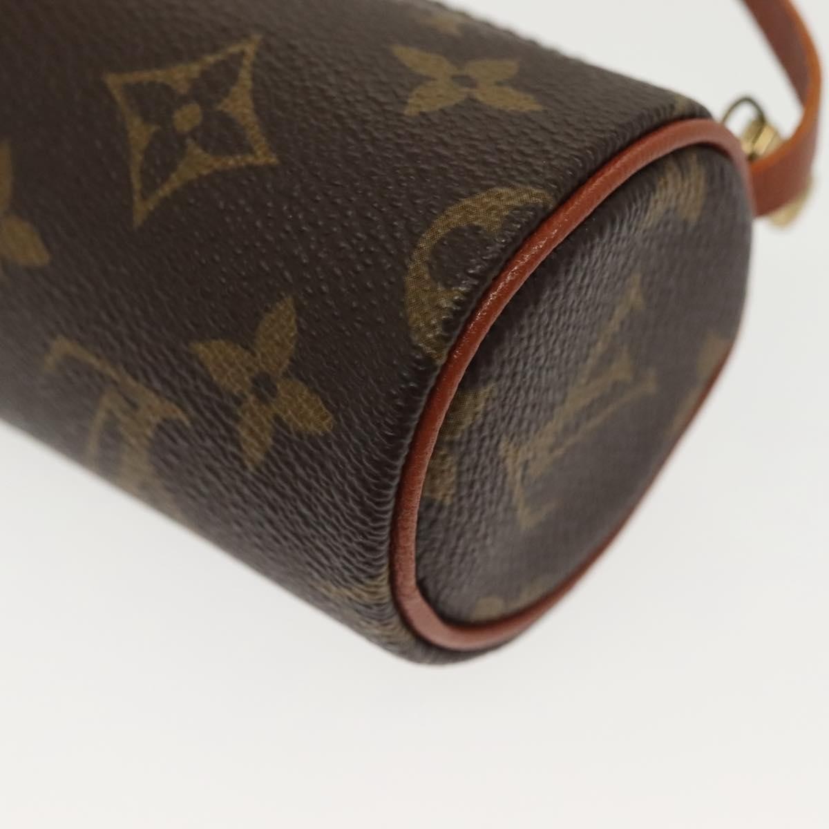 Louis Vuitton Papillon Pochette Monogram Canvas, BROWN, CANVAS, Handbag