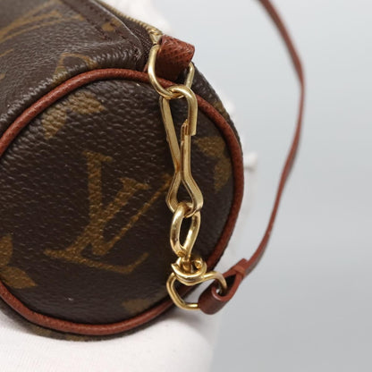 Louis Vuitton Papillon Pochette Monogram Canvas, BROWN, CANVAS, Handbag
