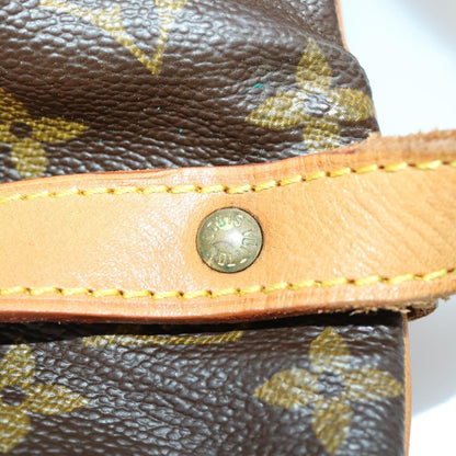 Louis Vuitton Saumur Handbag Monogram Canvas, BROWN, CANVAS, Shoulder bag