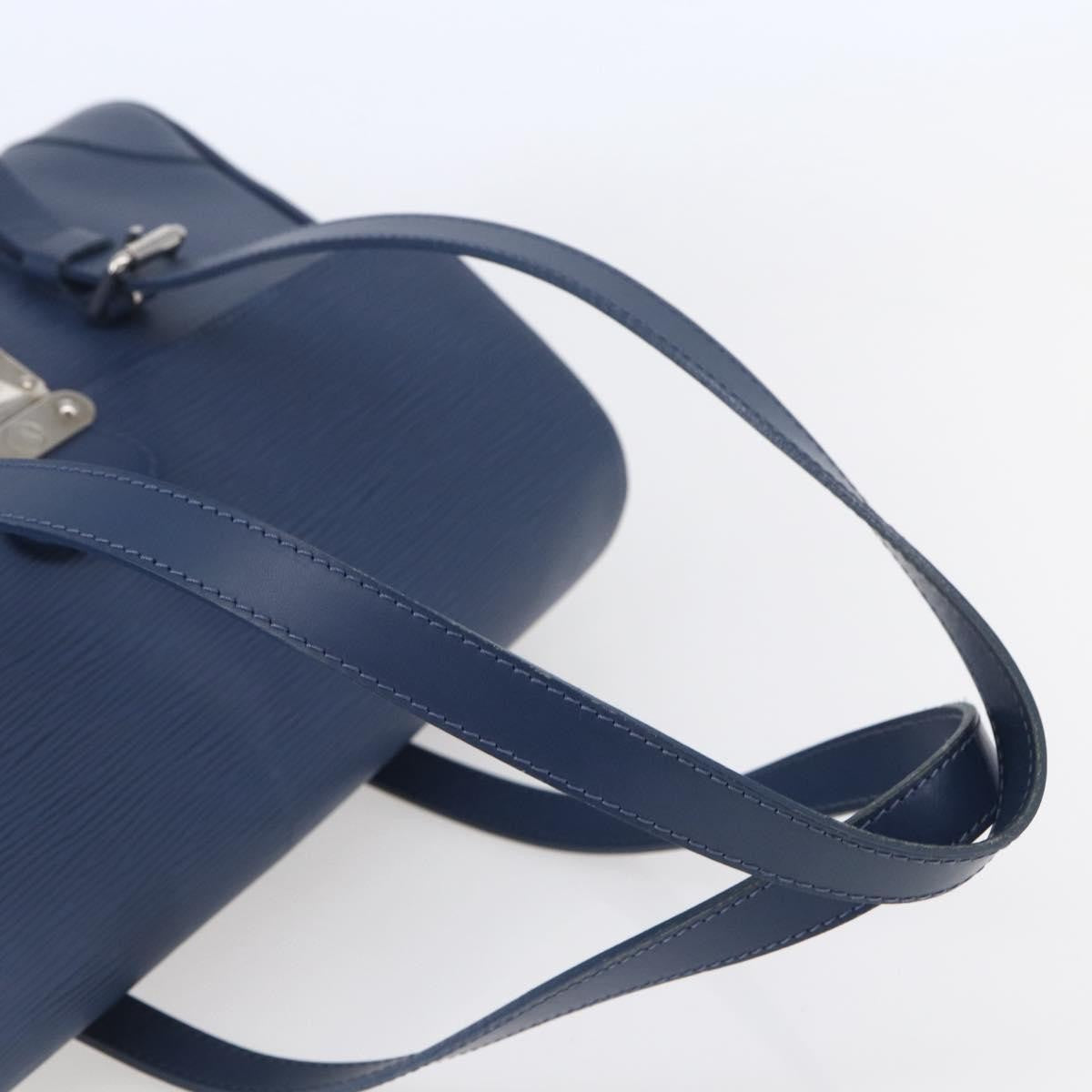 Louis Vuitton Segur Handbag Epi Leather, BLUE, LEATHER, Handbag