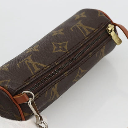 Louis Vuitton Papillon Pochette Monogram Canvas, BROWN, CANVAS, Clutche & pouche