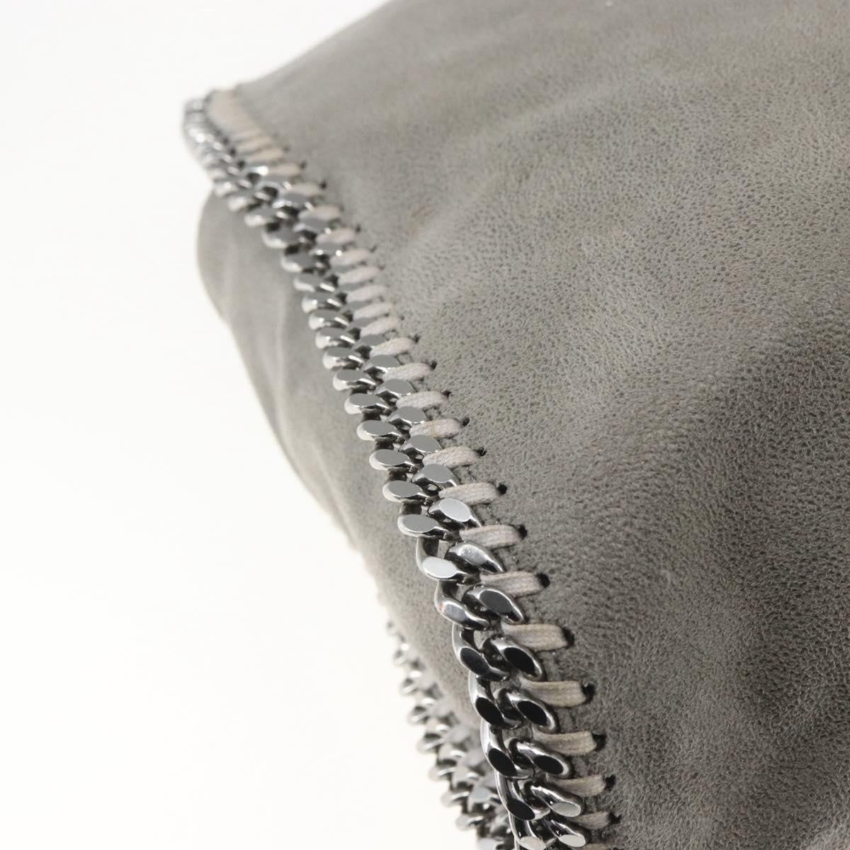 Stella McCartney Falabella Tote Shaggy Deer, GRAY, POLYESTER, Shoulder bag