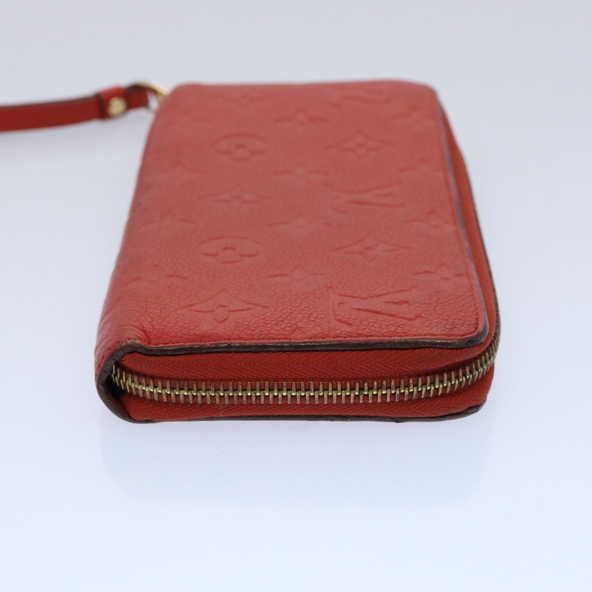 Louis Vuitton Portefeuille zippy Monogramme Empreinte Monogramme Empreinte, RED, LEATHER, Wallets