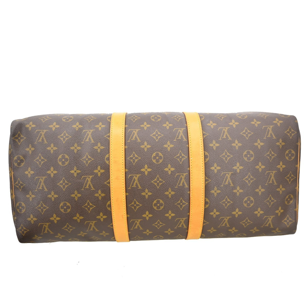Louis Vuitton Keepall Bag Monogram Canvas, Brown, Canvas, Travel Bag