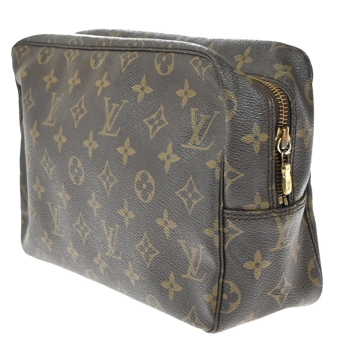 Louis Vuitton Trousse Toilette Monogram Canvas, BROWN, CANVAS, Clutche & pouche