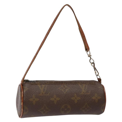 Louis Vuitton Papillon Pochette Monogram Canvas, BROWN, CANVAS, Handbag