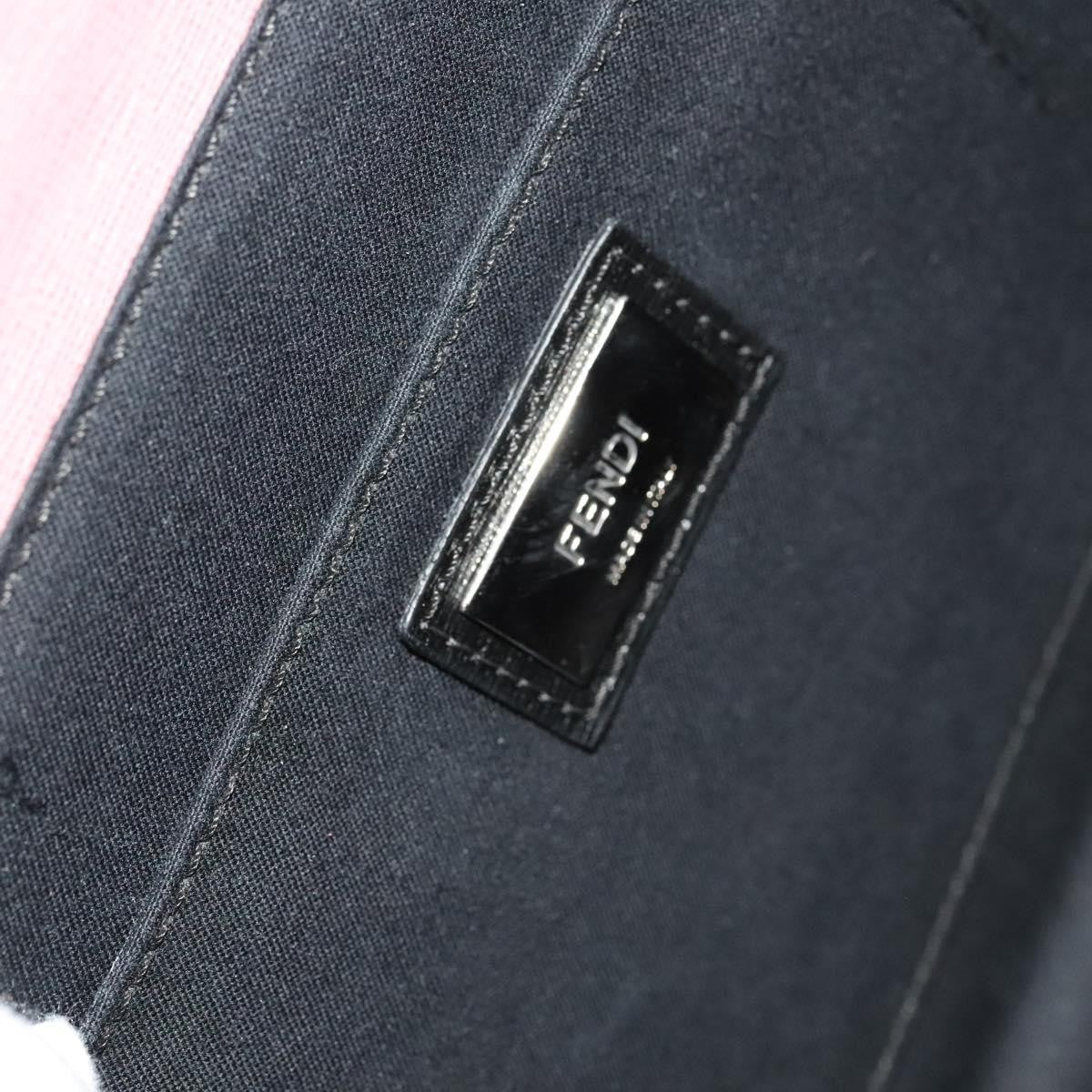 Fendi Demi Jour Satchel Leather, GRAY, LEATHER, Handbag